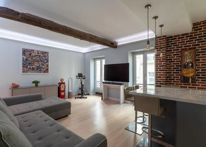 Calm Modern 1br, Premium Comfort In * פריז